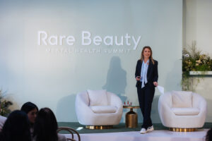 Dr. Katie Hurley at the 2025 Rare Beauty Mental Health Summit